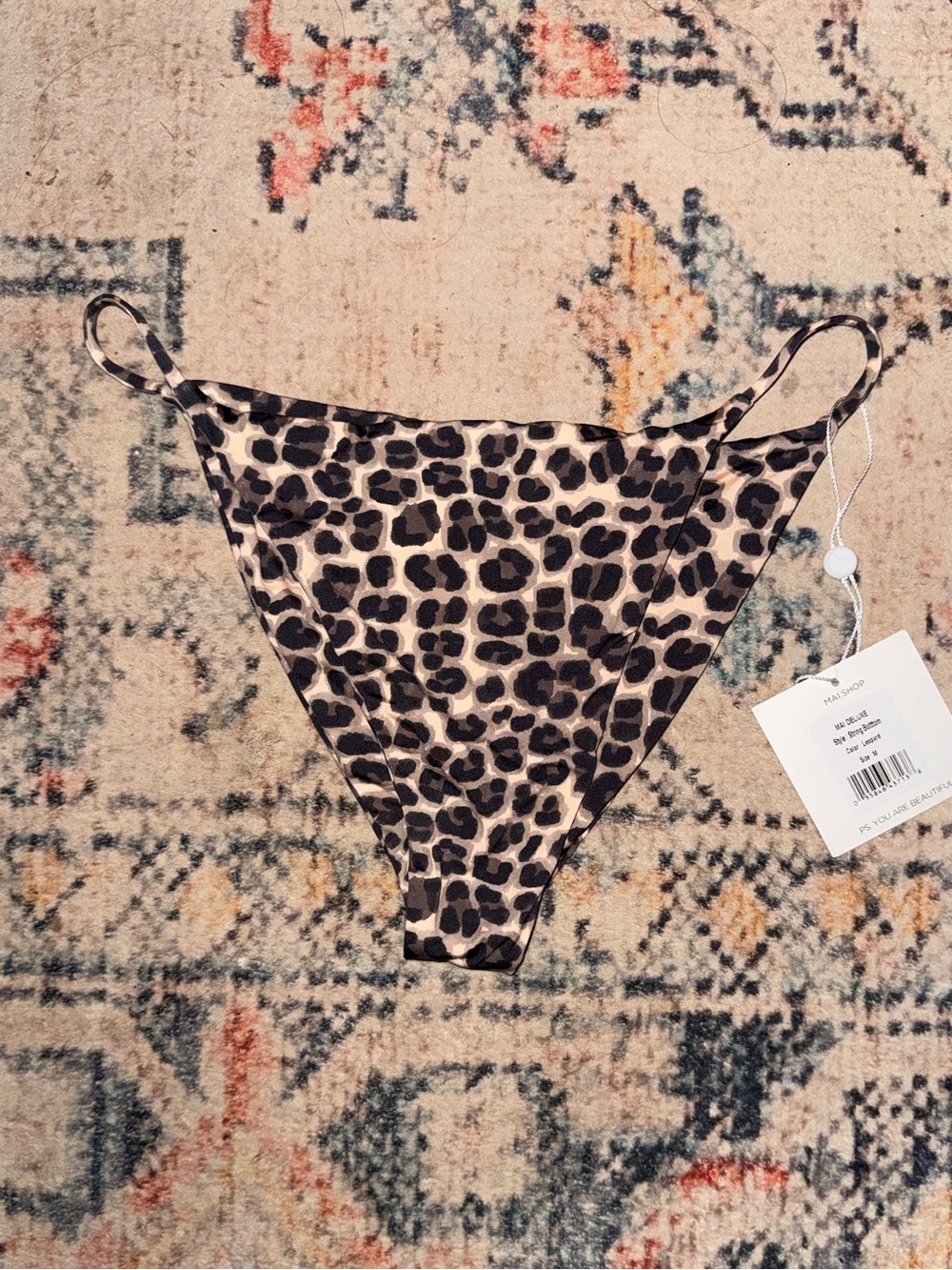 MAI underwear leopard string bottoms